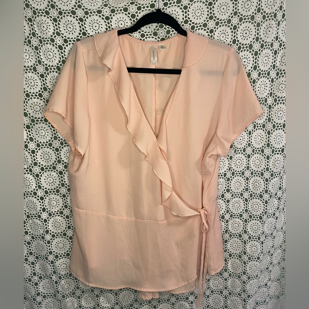 Tacera Light Pink Top